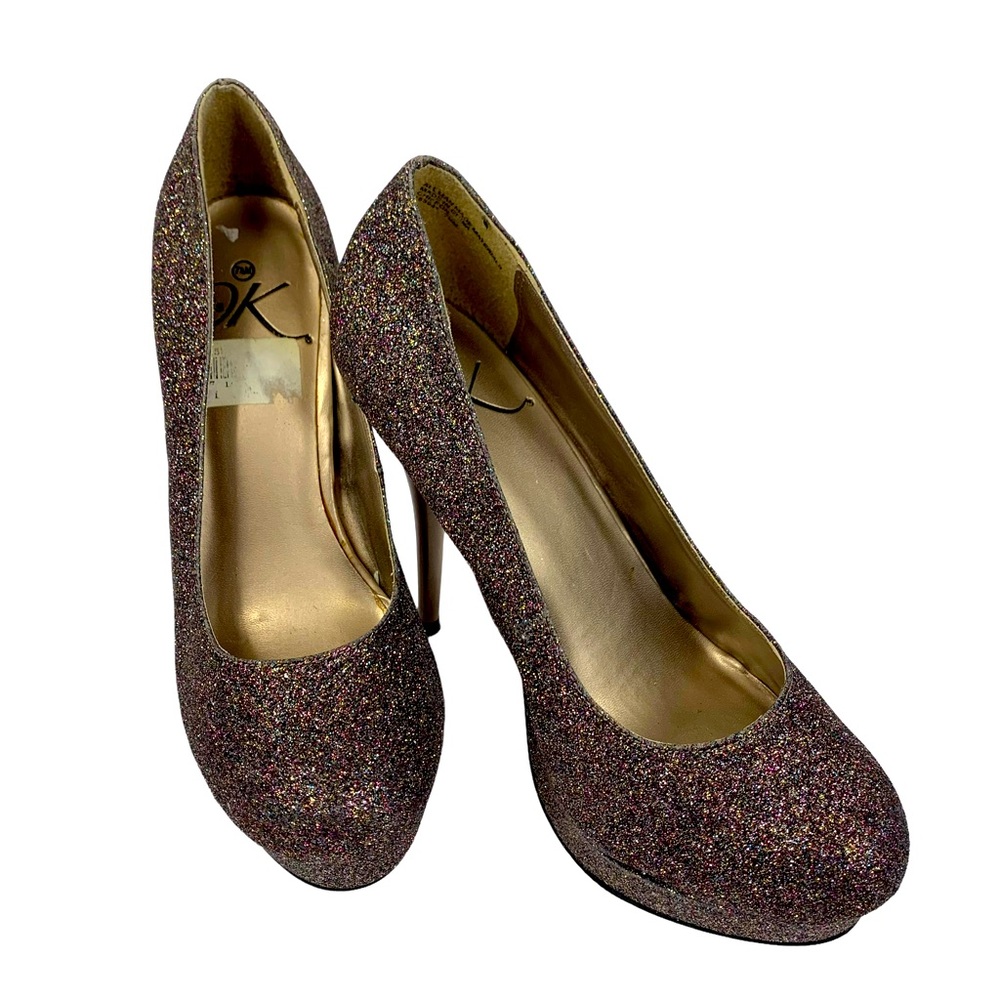 It’s Ok Chiffon Women’s Heels Size 7.5